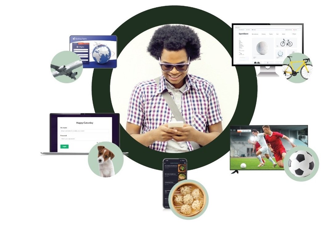 サービスイメージ:ユーザーが提供を許諾した各種データを収集→収集したデータの関連性を推定・統合し推定IDを付与→興味・関心に対して見込み客に配信(従来のクッキーを活用したような配信が可能)