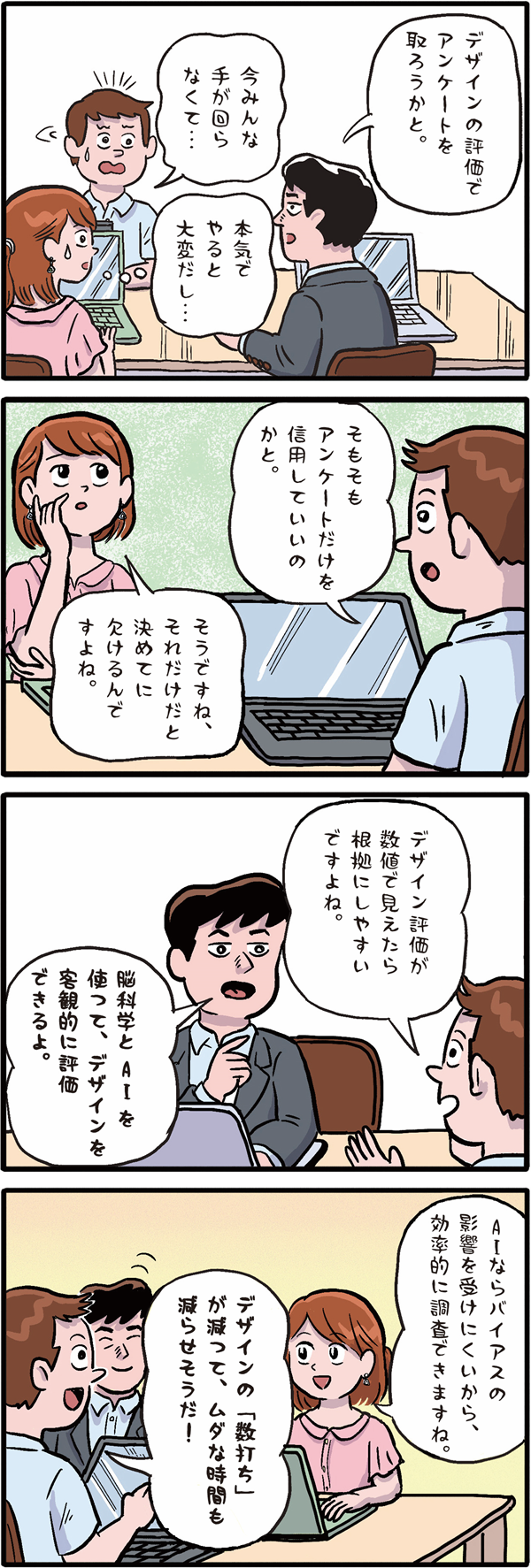 「アンケート調査より信頼できるかも!?」